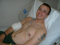 Recovering at Walter Reed
